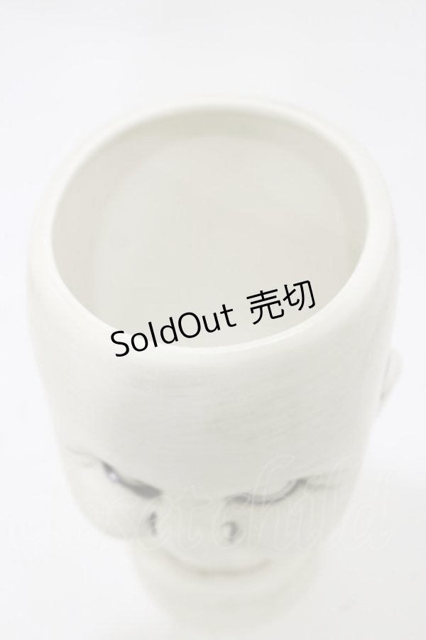 画像2: KILL STAR / DOLLS HEAD VASE  ホワイト H-25-11-04-018-SL-ZA-KB-ZH (2)