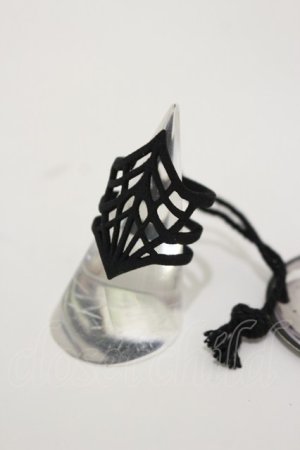 画像: ROGUE+WOLF / Black Widow Ring 約15-17号 ブラック H-25-11-04-021-PU-AC-KB-ZH