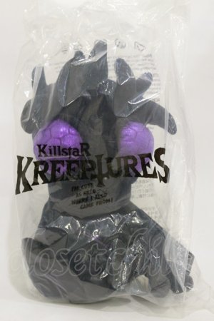画像: KILL STAR / Alienぬいぐるみ  ブラック H-25-11-04-034-SL-ZA-KB-ZH
