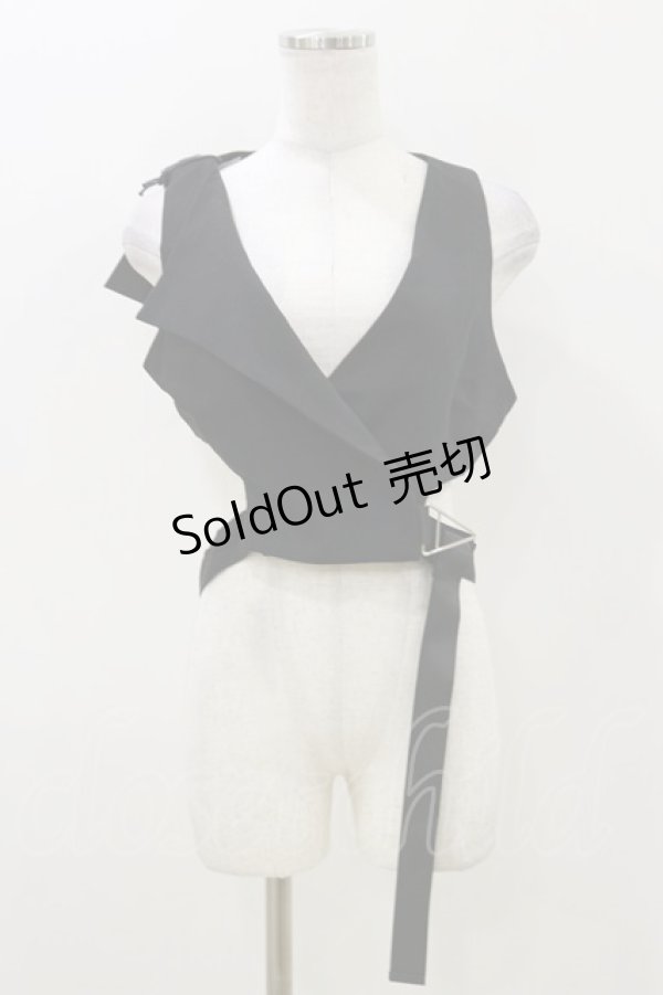 画像1: PUNK RAVE / STIGMATA TOP M ブラック H-25-11-04-037-PU-TO-KB-ZH (1)