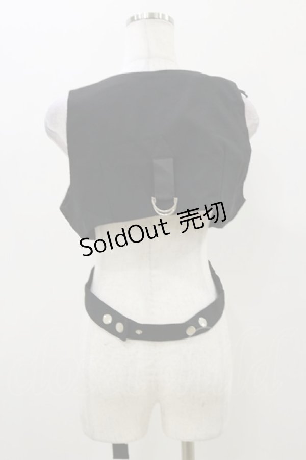 画像2: PUNK RAVE / STIGMATA TOP M ブラック H-25-11-04-037-PU-TO-KB-ZH (2)