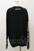 画像2: QOOZA / 東京喰種×QOOZA金木研 ダメージスウェット  ブラック H-25-11-04-049-PU-TO-KB-ZH (2)