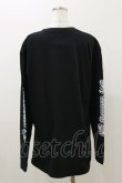 画像2: QOOZA / マイメロディ＆クロミコラボ L/S TEE  ブラック H-25-11-04-050-PU-TO-KB-ZH (2)
