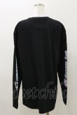 画像2: QOOZA / マイメロディ＆クロミコラボ L/S TEE  ブラック H-25-11-04-051-PU-TO-KB-ZH (2)