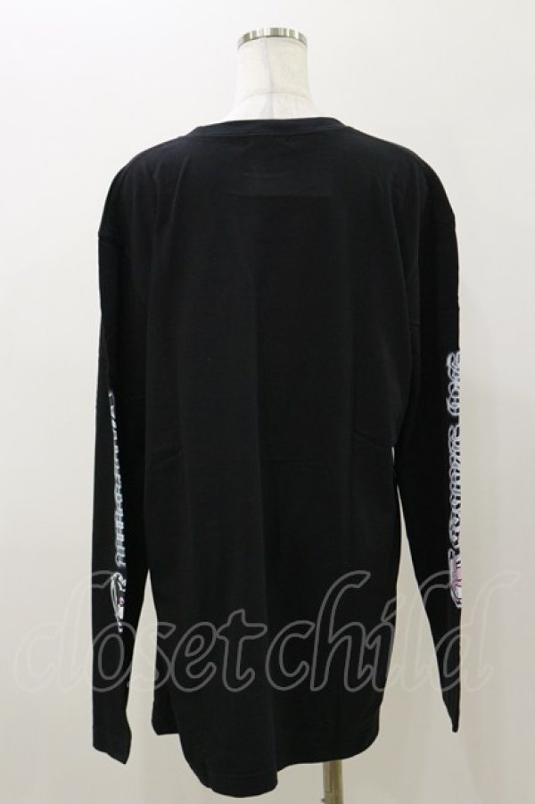 画像2: QOOZA / マイメロディ＆クロミコラボ L/S TEE  ブラック H-25-11-04-052-PU-TO-KB-ZH (2)