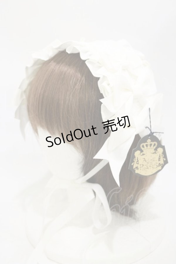 画像1: ALICE and the PIRATES / ソフィアリボンヘッドドレス  オフ白 H-25-11-05-008-PA-AC-NS-ZH (1)