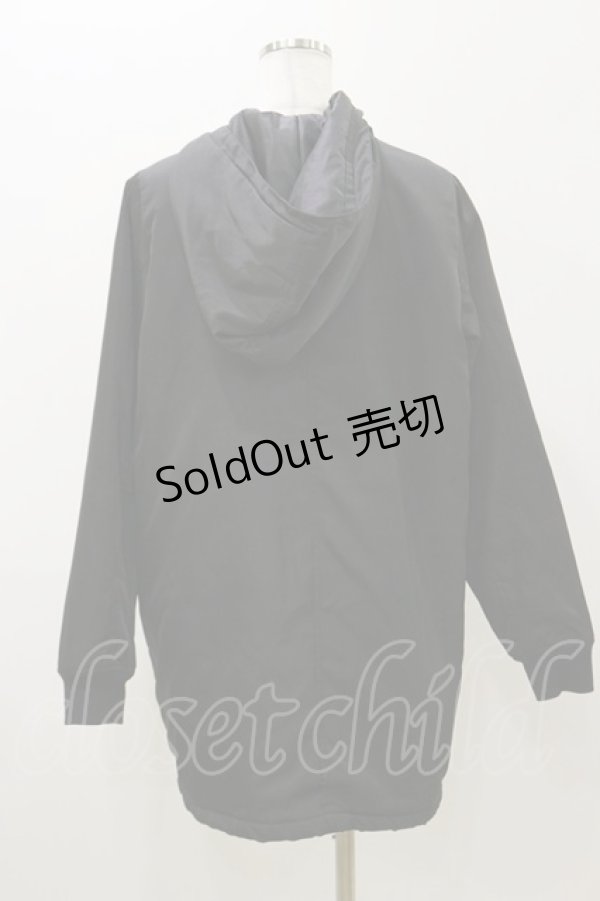 画像2: Ank Rouge / ナイロンブルゾン M ブラック H-25-11-05-047-CA-JA-NS-ZH (2)