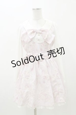 画像: LIZ LISA / ローズブーケリボン付きワンピース Free ピンク H-25-11-05-053-LO-OP-NS-ZH