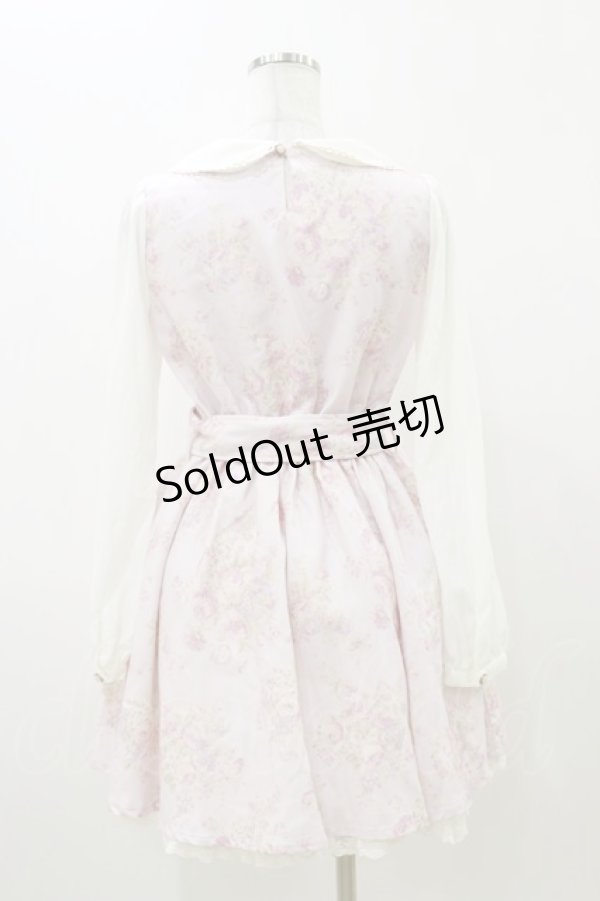 画像2: LIZ LISA / ローズブーケリボン付きワンピース Free ピンク H-25-11-05-053-LO-OP-NS-ZH (2)