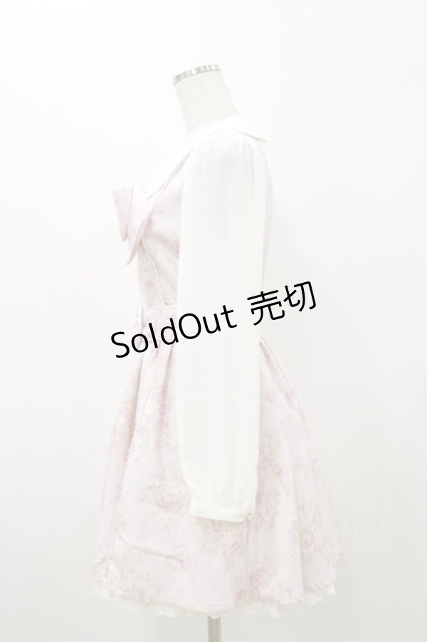 画像3: LIZ LISA / ローズブーケリボン付きワンピース Free ピンク H-25-11-05-053-LO-OP-NS-ZH (3)