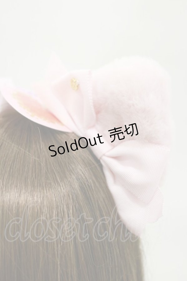 画像2: BABY,THE STARS SHINE BRIGHT / ねこみみファークリップ  ピンク/ピンク H-25-11-05-009-BA-AC-NS-ZH (2)