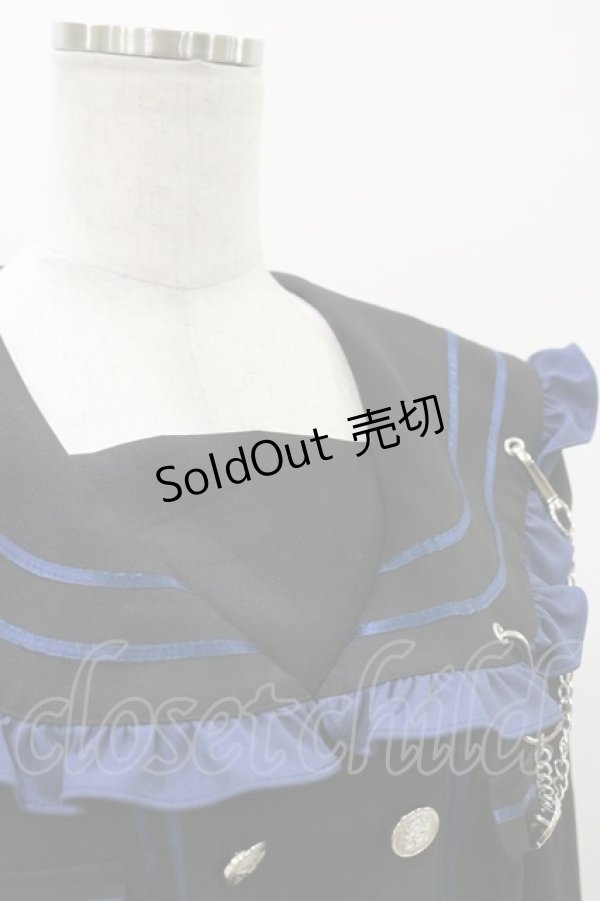 画像4: Jamie エーエヌケー / ミリタリーワンピース M ブラック H-25-11-05-054-LO-OP-NS-ZH (4)