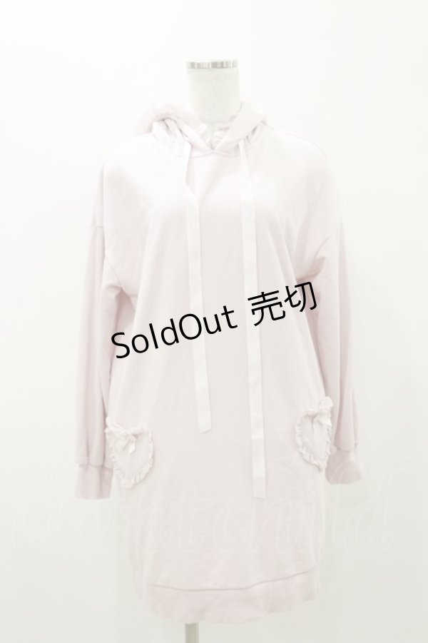 画像1: Secret Honey / うさみみパーカーワンピース Free ピンク H-25-11-05-055-CA-TO-NS-ZH (1)