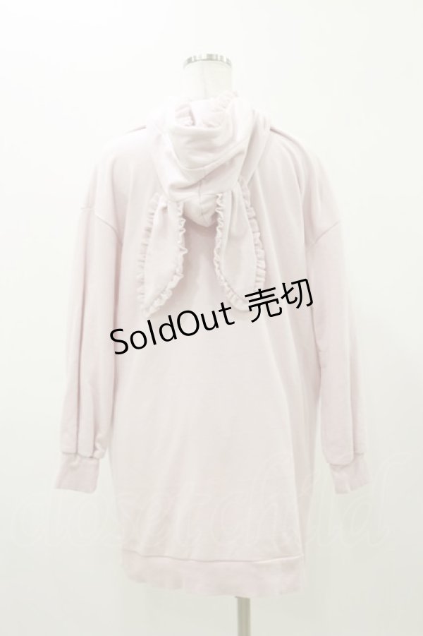 画像2: Secret Honey / うさみみパーカーワンピース Free ピンク H-25-11-05-055-CA-TO-NS-ZH (2)