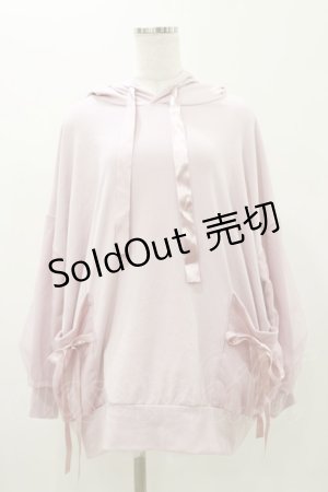 画像: MA*RS / リボンポケットパーカー Free ピンク H-25-11-05-057-EL-TO-NS-ZH