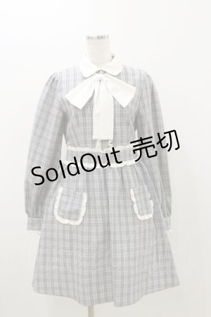 画像: Ank Rouge / ポケットフリルワンピース M グレー H-25-11-05-058-CA-OP-NS-ZH