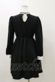 画像2: Ank Rouge / ヨーク切替カットワンピース M ブラック H-25-11-05-063-CA-OP-NS-ZH (2)