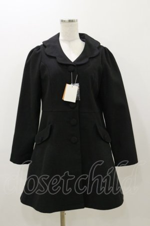 画像: Fi.n.t / スカラップコート Free BLACK H-25-11-05-064-CA-CO-NS-ZH