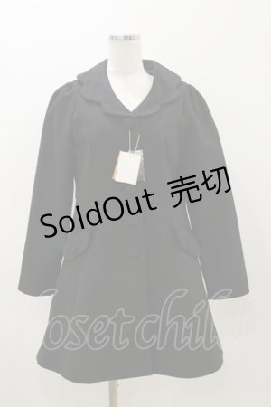 画像: Fi.n.t / スカラップコート Free BLACK H-25-11-05-064-CA-CO-NS-ZH