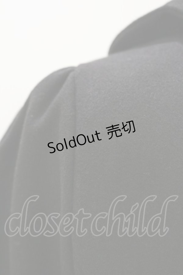 画像3: Fi.n.t / スカラップコート Free BLACK H-25-11-05-064-CA-CO-NS-ZH (3)