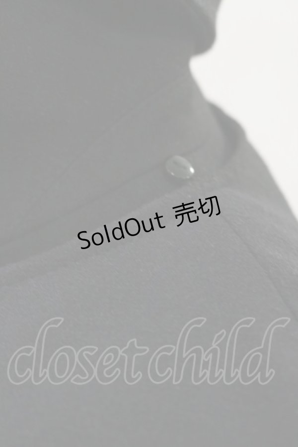 画像3: axes femme POETIQUE / ファーデザインケープ付コート M ブラック H-25-11-05-065-AX-OP-NS-ZH (3)