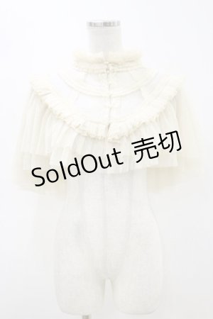 画像: Hoshibako Works / ビスクドールノ夢ロングレースケープ Free 生成り H-25-11-05-012-LO-TO-NS-ZH