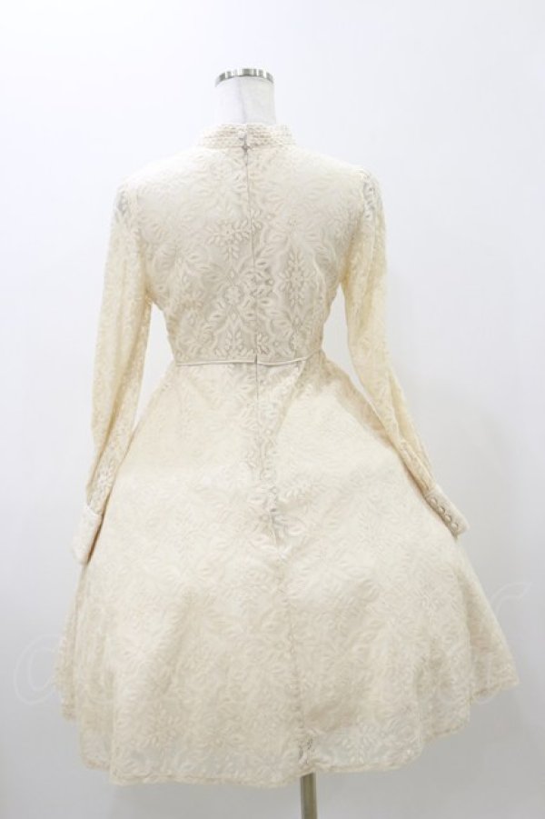 画像2: An MILLE / レースワンピース Free ピンク H-25-11-05-067-EL-OP-NS-ZH (2)