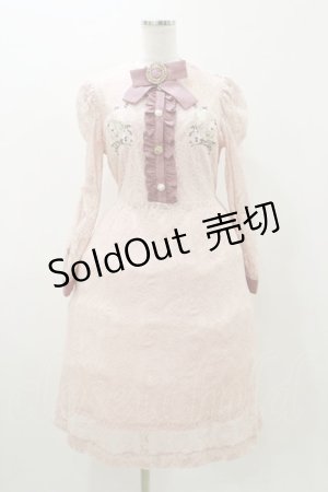 画像: Swankiss / TS Rose刺繍 mademiselle O/P Free ピンク H-25-11-05-071-CA-OP-NS-ZH