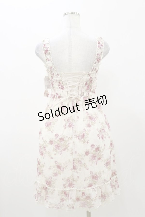 画像2: L'EST ROSE / 花柄ワンピース MT DPピンク H-25-11-05-079-LO-OP-NS-ZH (2)