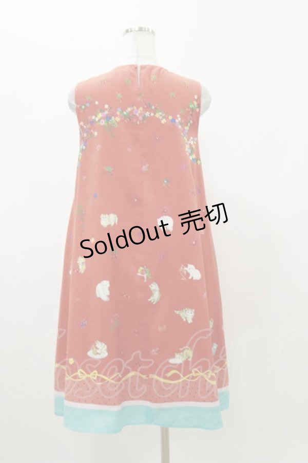 画像2: Franche Lippee / オリプリワンピース M レッド H-25-11-05-080-LO-OP-NS-ZH (2)