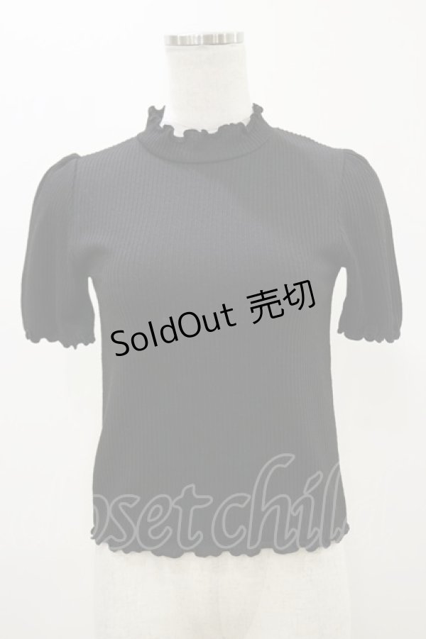 画像1: An MILLE / ハイネックニット Free ブラック H-25-11-05-018-EL-TO-NS-ZH (1)