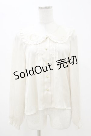 画像: Fi.n.t / Moon刺繍ブラウス Free アイボリー H-25-11-05-020-CA-BL-NS-ZH