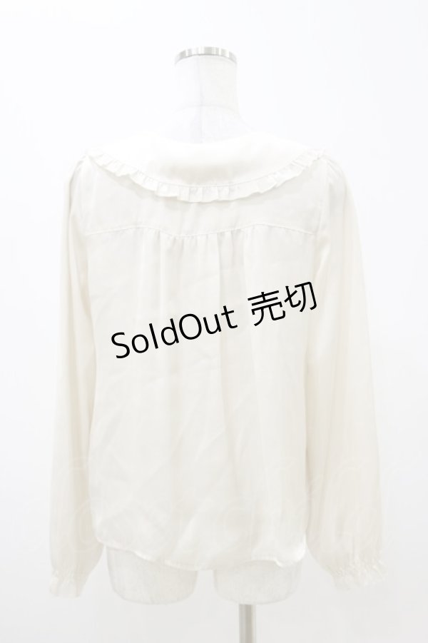 画像2: Fi.n.t / Moon刺繍ブラウス Free アイボリー H-25-11-05-020-CA-BL-NS-ZH (2)