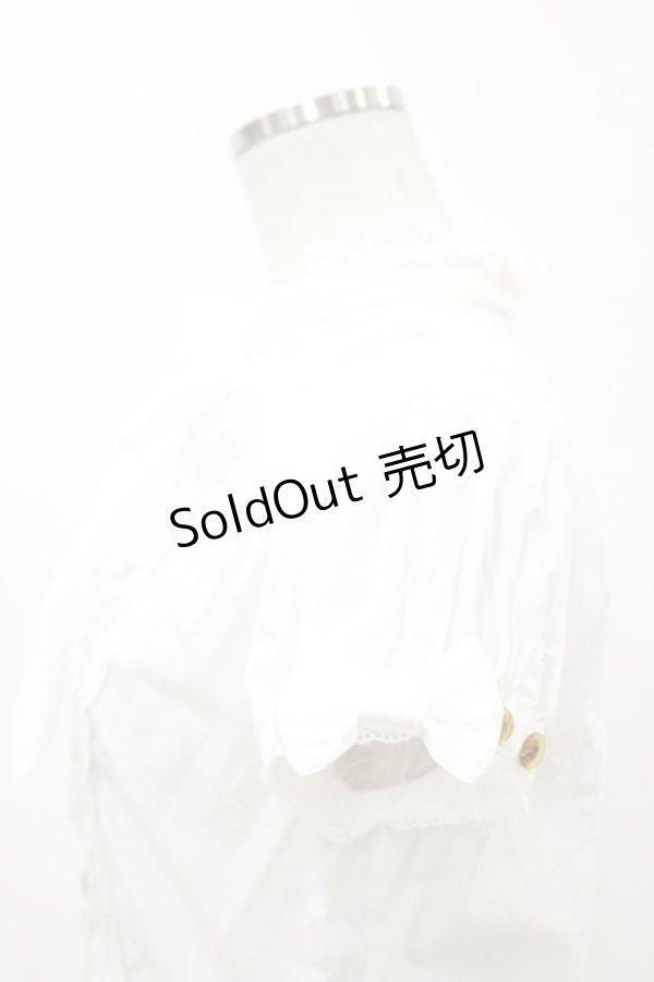 画像3: Angelic Pretty / マッドハッターブラウス Free オフ H-25-11-05-021-AP-BL-NS-ZH (3)