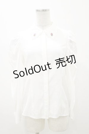 画像: an another angelus / ローズカメオ刺繍衿ブラウス Free OFF WHITE H-25-11-05-025-CA-BL-NS-ZH