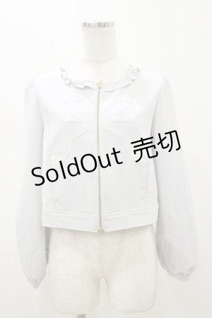 画像: LODISPOTTO / フリルジャケット M ブルー H-25-11-05-026-LO-JA-NS-ZH