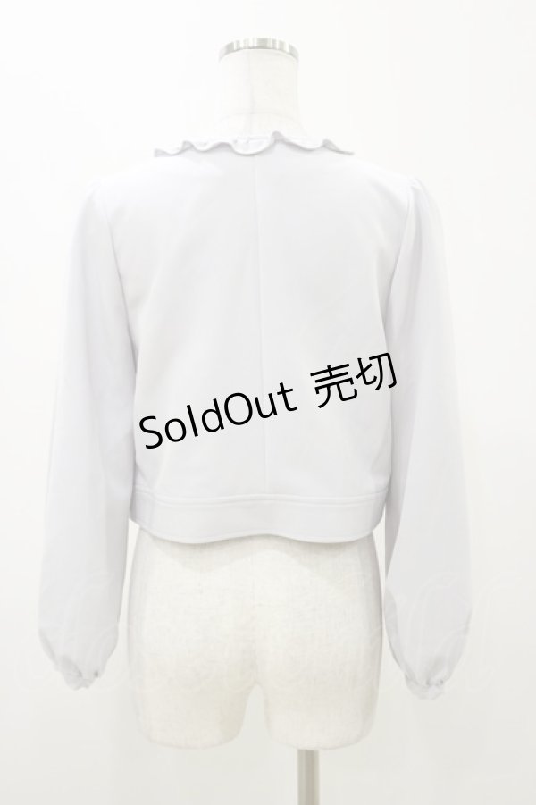 画像2: LODISPOTTO / フリルジャケット M ブルー H-25-11-05-026-LO-JA-NS-ZH (2)