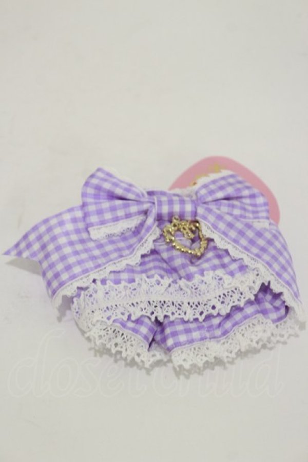 画像1: BABY,THE STARS SHINE BRIGHT / Flancesca Ribbonシュシュ  ラベンダー H-25-11-05-005-BA-ZA-NS-ZH (1)