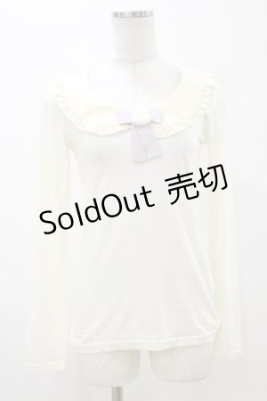 画像: Fi.n.t / リボントップス Free アイボリー H-25-11-05-034-CA-TO-NS-ZH