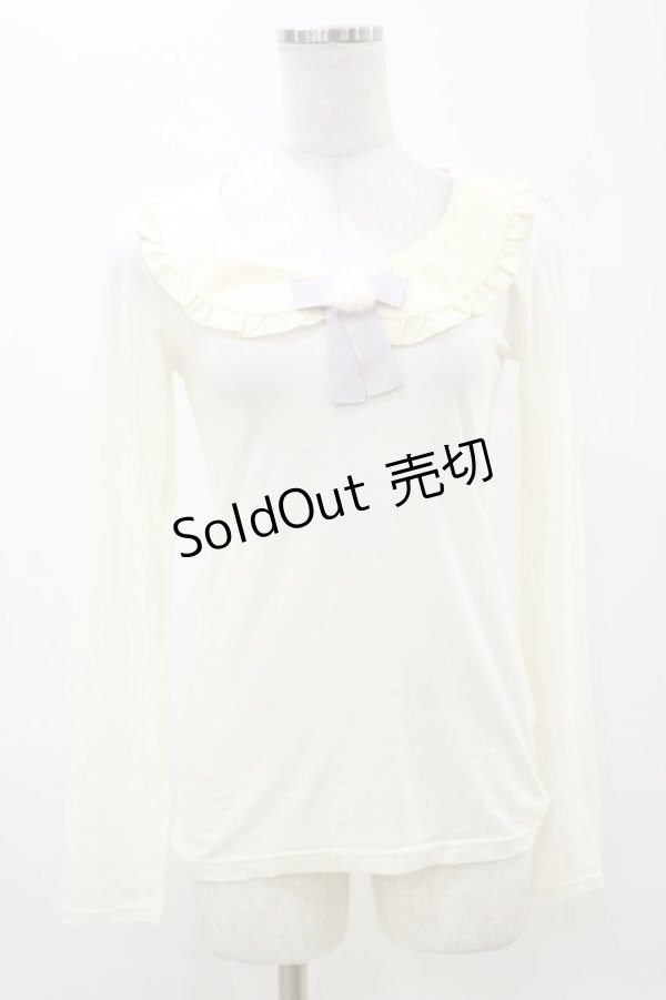 画像1: Fi.n.t / リボントップス Free アイボリー H-25-11-05-034-CA-TO-NS-ZH (1)