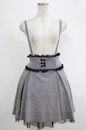 画像: MA*RS / バックリボンフレアジャンスカ Free ブラック H-25-11-06-034-EL-SK-NS-ZH