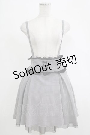 画像: MA*RS / バックリボンフレアジャンスカ Free ブラック H-25-11-06-034-EL-SK-NS-ZH