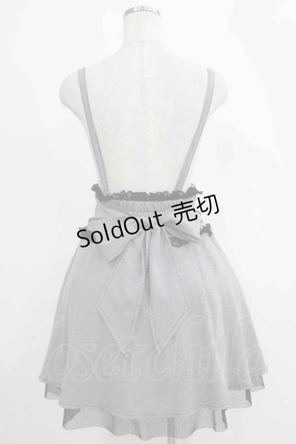 画像3: MA*RS / バックリボンフレアジャンスカ Free ブラック H-25-11-06-034-EL-SK-NS-ZH (3)