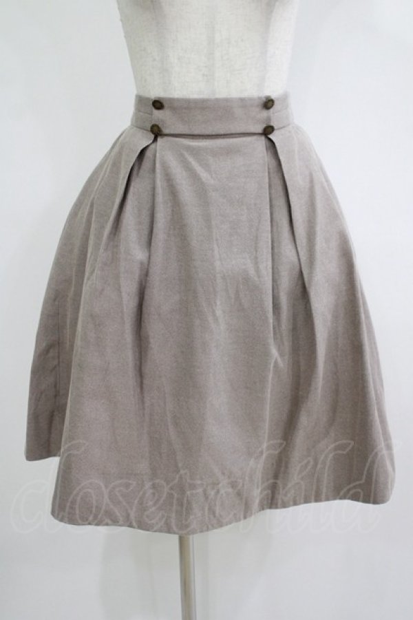 画像1: mayla classic / Laprinp girls' schoolスカート Free ベージュ H-25-11-06-038-LO-SK-NS-ZH (1)