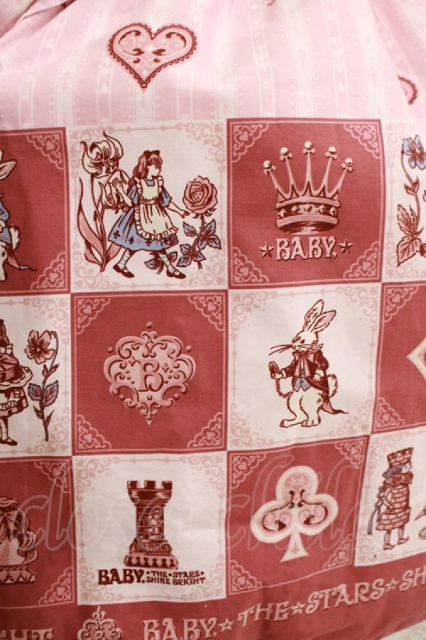 画像4: BABY,THE STARS SHINE BRIGHT / チェスアリス〜あの日の私の宝物〜柄スカート Free ピンク H-25-11-06-003-BA-SK-NS-ZH (4)