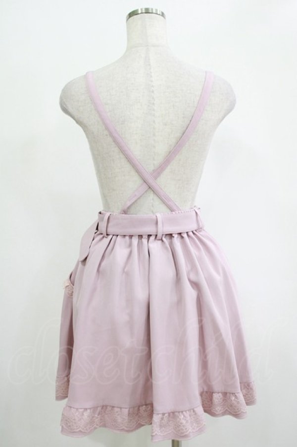 画像3: MA*RS / ハートバックルフレアスカート Free ピンク H-25-11-06-039-EL-SK-NS-ZH (3)