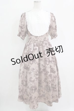 画像: m petit by misako / トワルドジュイワンピース S ピンク H-25-11-06-005-LO-OP-NS-ZH