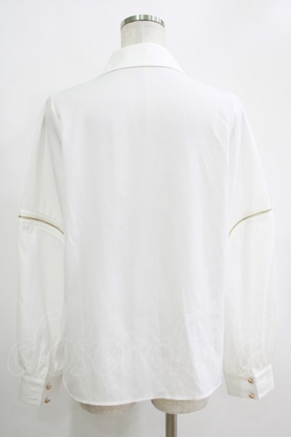 画像3: Amavel / British Punk ネクタイブラウス Free オフ H-25-11-06-053-CA-BL-NS-ZH (3)