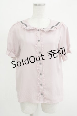 画像: MA*RS / セーラーブラウス Free ピンク H-25-11-06-055-EL-BL-NS-ZH