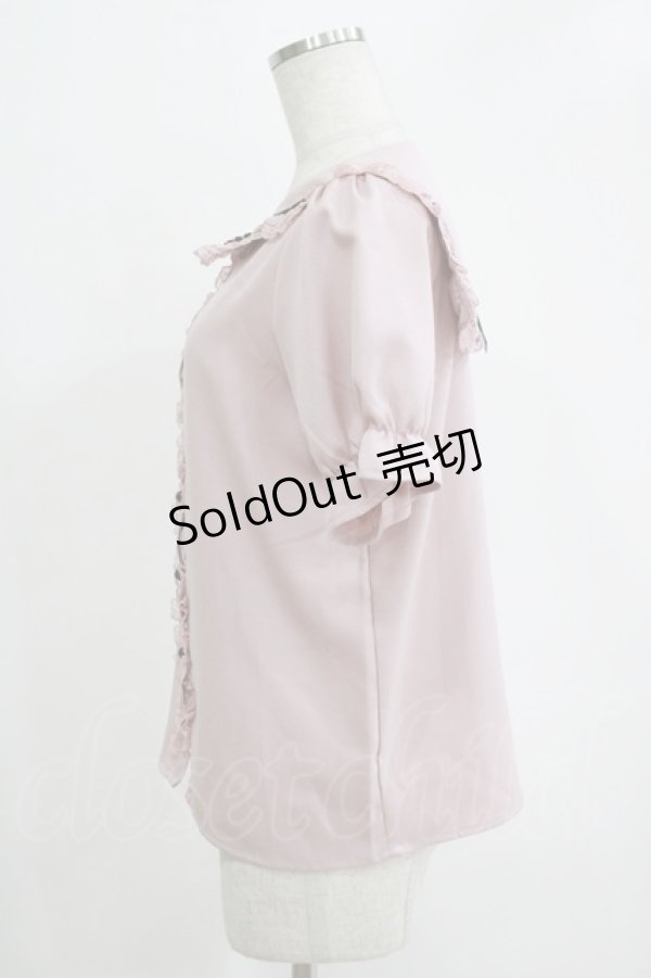 画像2: MA*RS / セーラーブラウス Free ピンク H-25-11-06-055-EL-BL-NS-ZH (2)